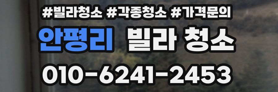 안평리 빌라 청소