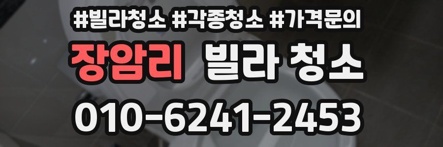 장암리 빌라 청소