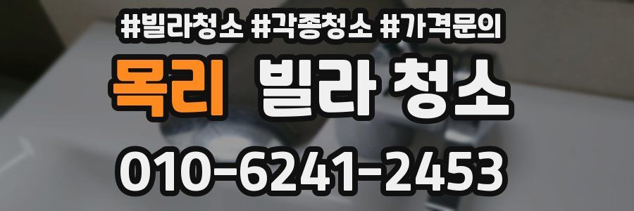 목리 빌라 청소