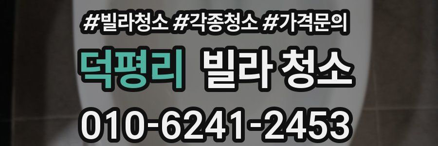 덕평리 빌라 청소