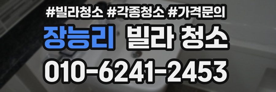 장능리 빌라 청소