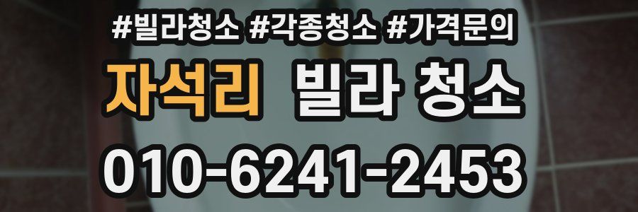 자석리 빌라 청소