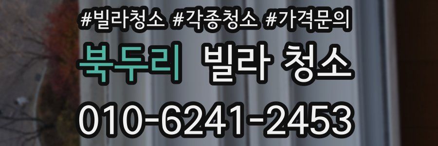 북두리 빌라 청소