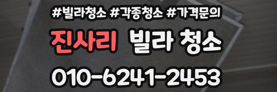 진사리 빌라 청소