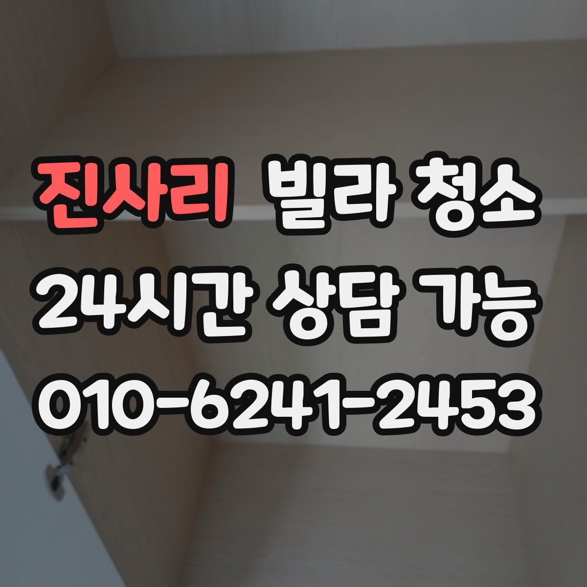 진사리 빌라 청소