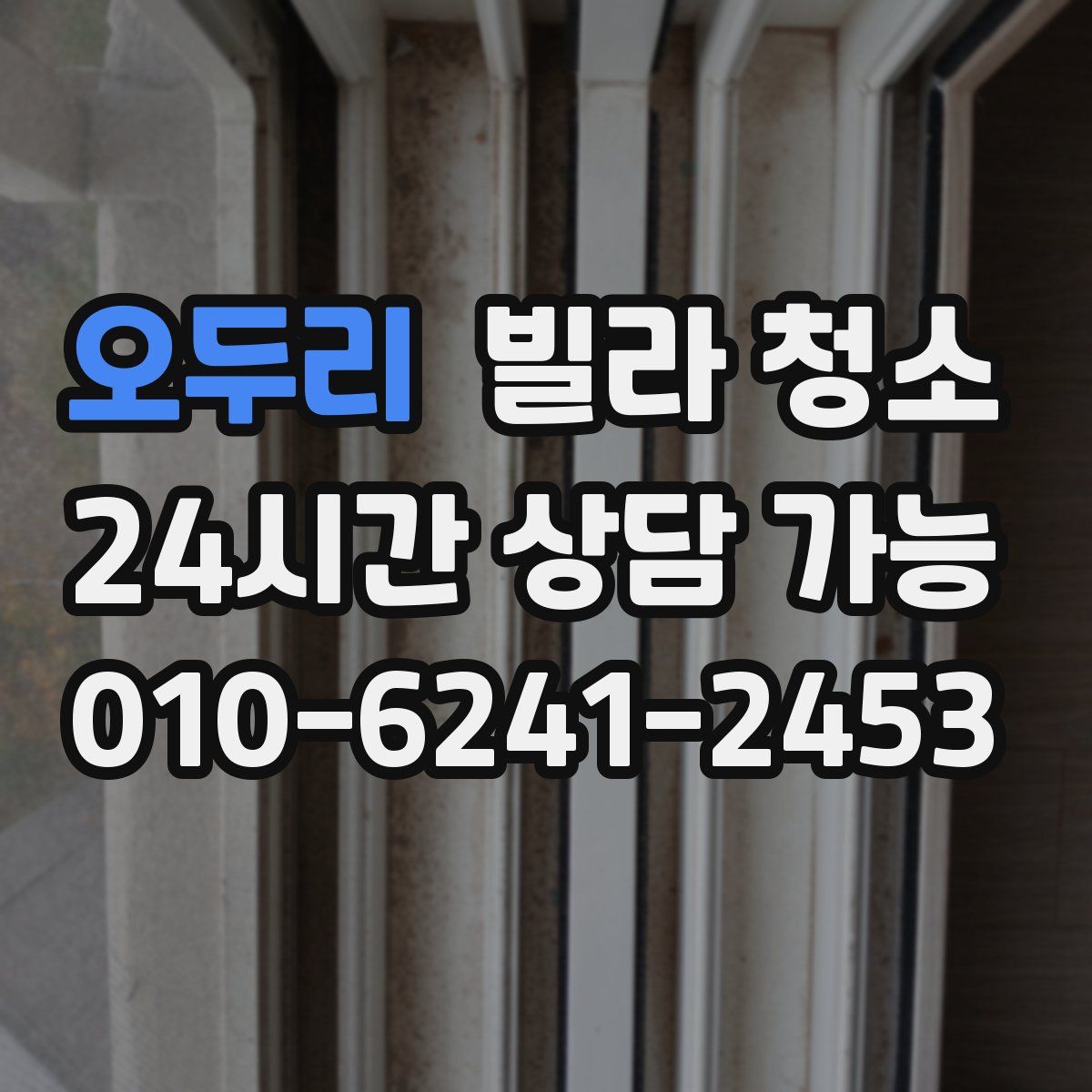 오두리 빌라 청소