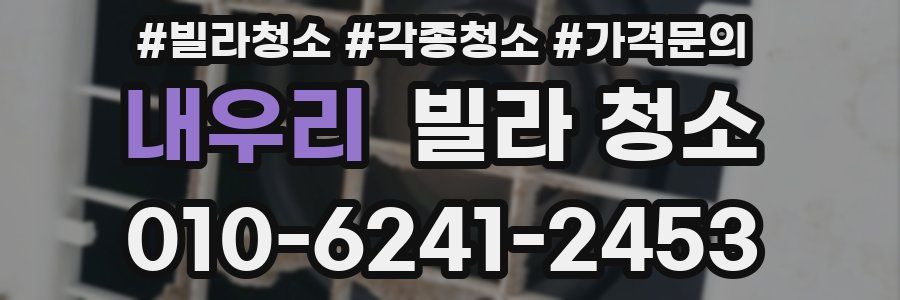 내우리 빌라 청소