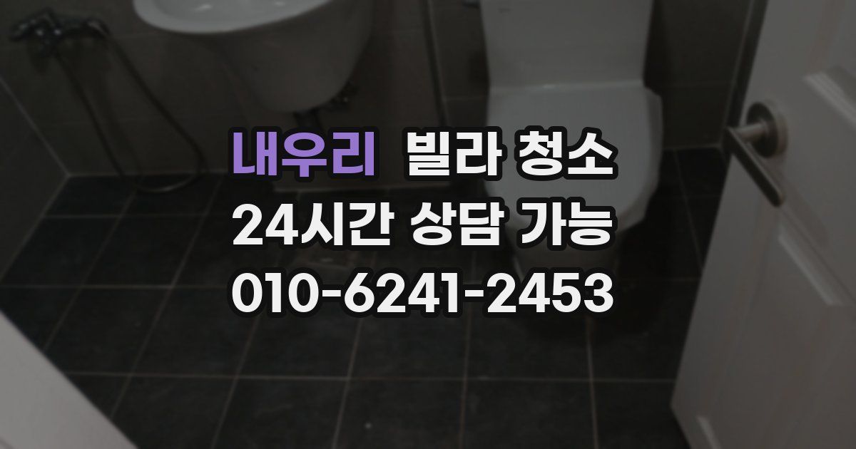 내우리 빌라 청소