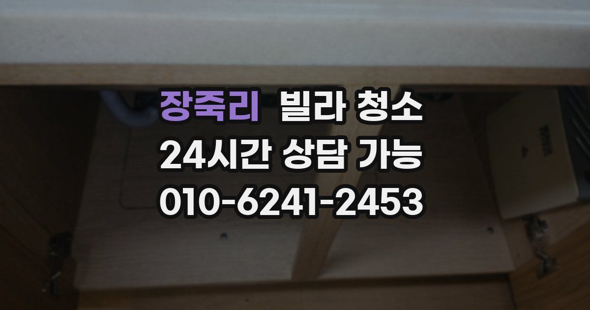 장죽리 빌라 청소