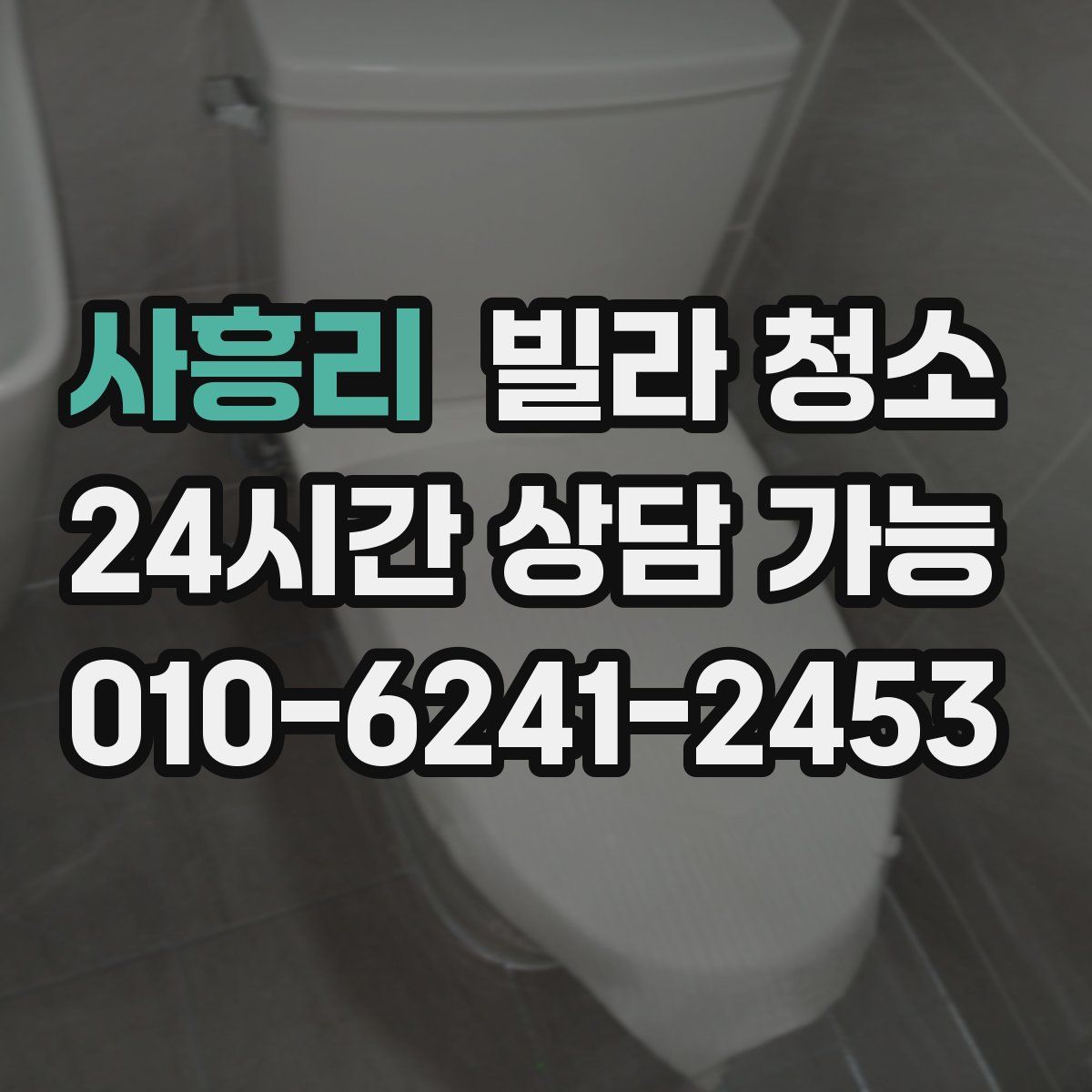 사흥리 빌라 청소