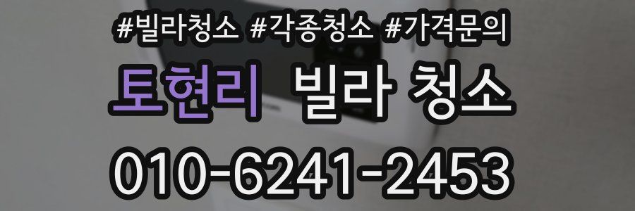 토현리 빌라 청소