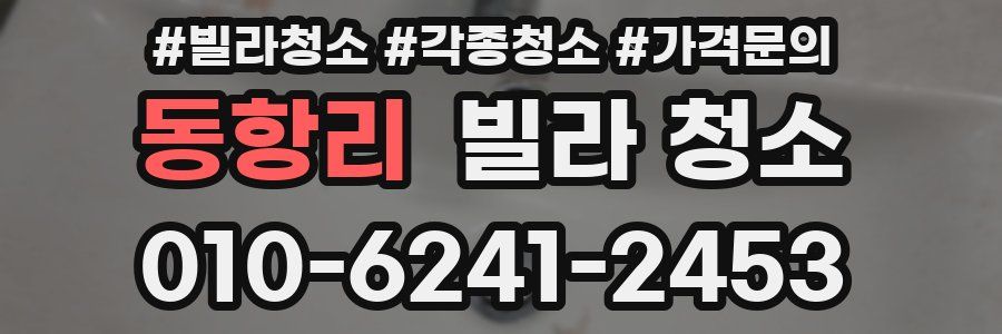 동항리 빌라 청소