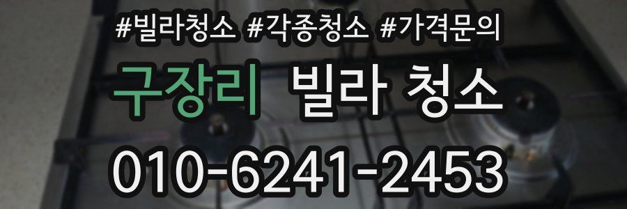 구장리 빌라 청소