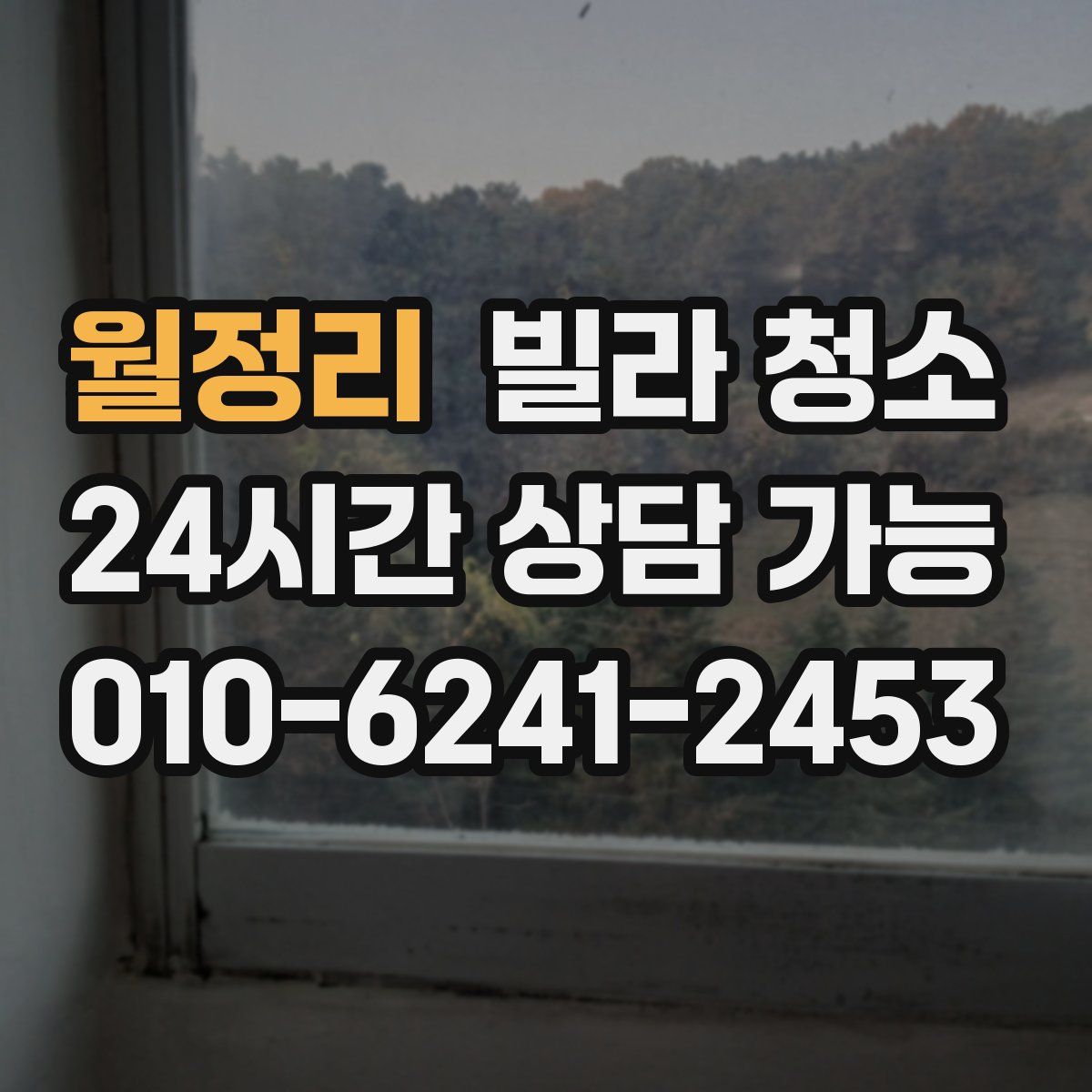 월정리 빌라 청소