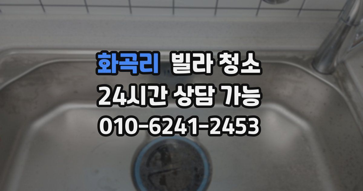 화곡리 빌라 청소