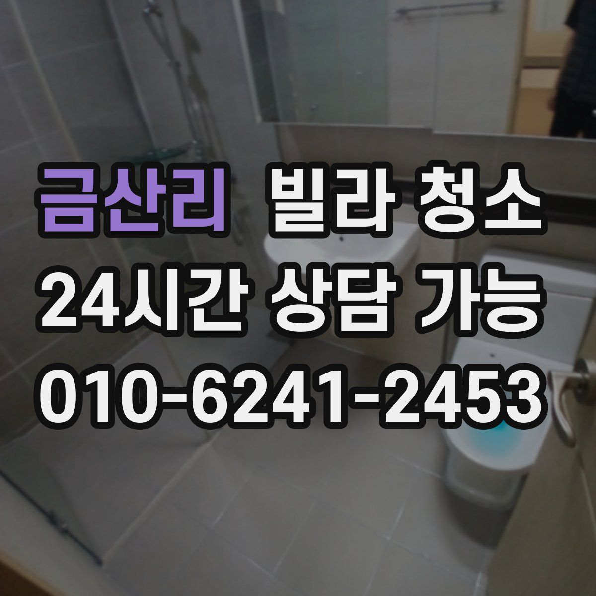 금산리 빌라 청소