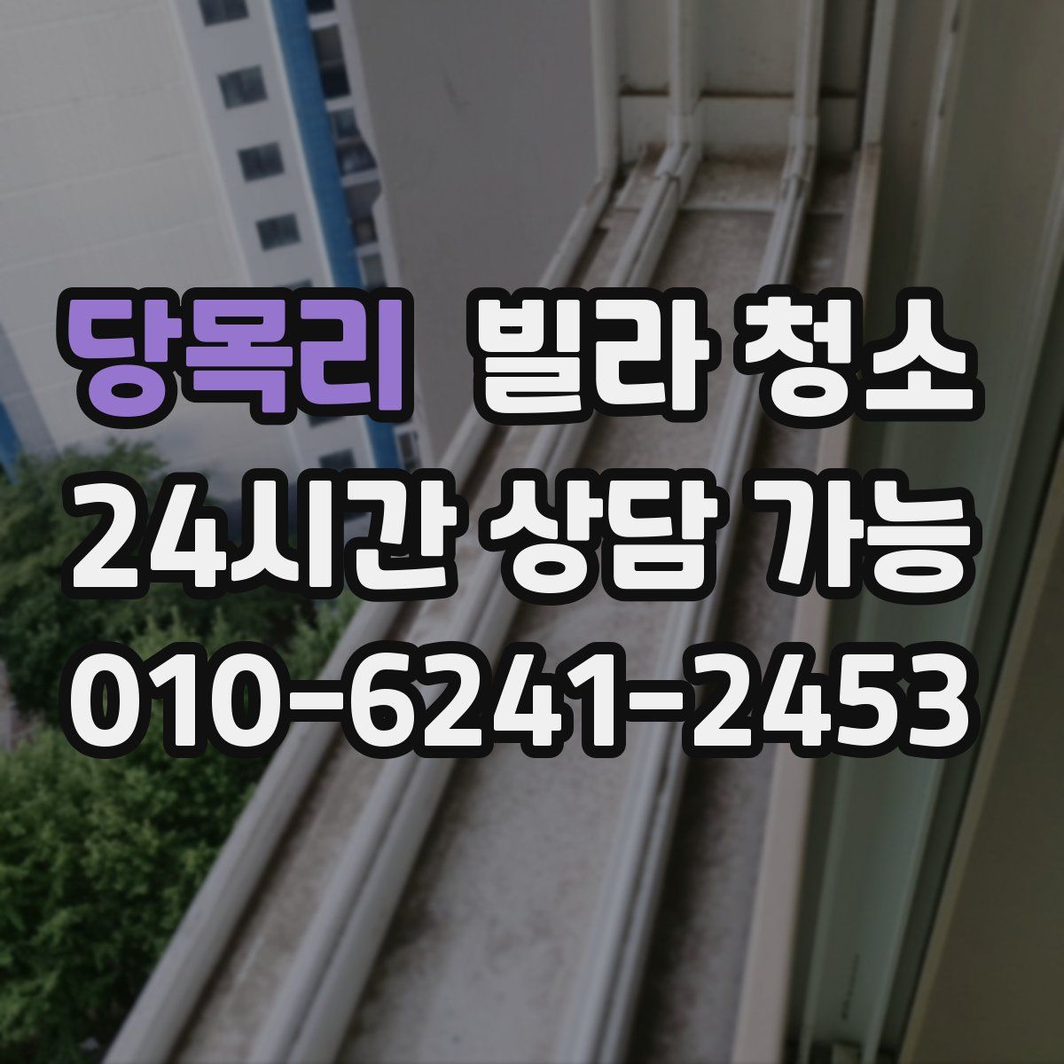 당목리 빌라 청소