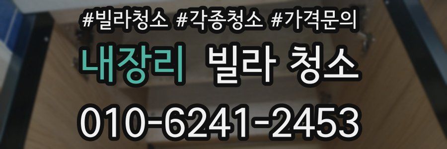 내장리 빌라 청소