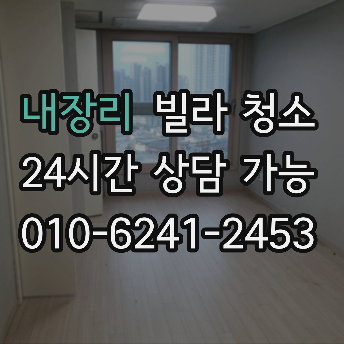 내장리 빌라 청소