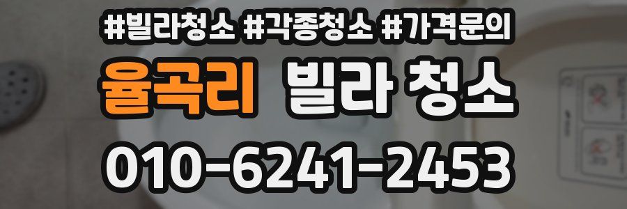 율곡리 빌라 청소