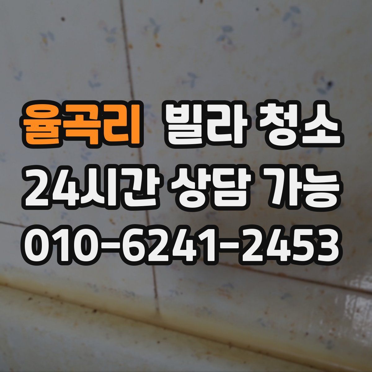 율곡리 빌라 청소