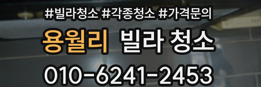 용월리 빌라 청소