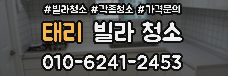 태리 빌라 청소