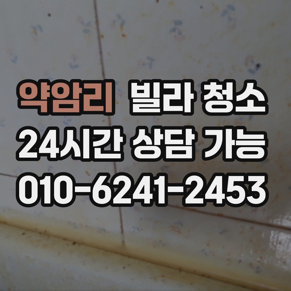 약암리 빌라 청소