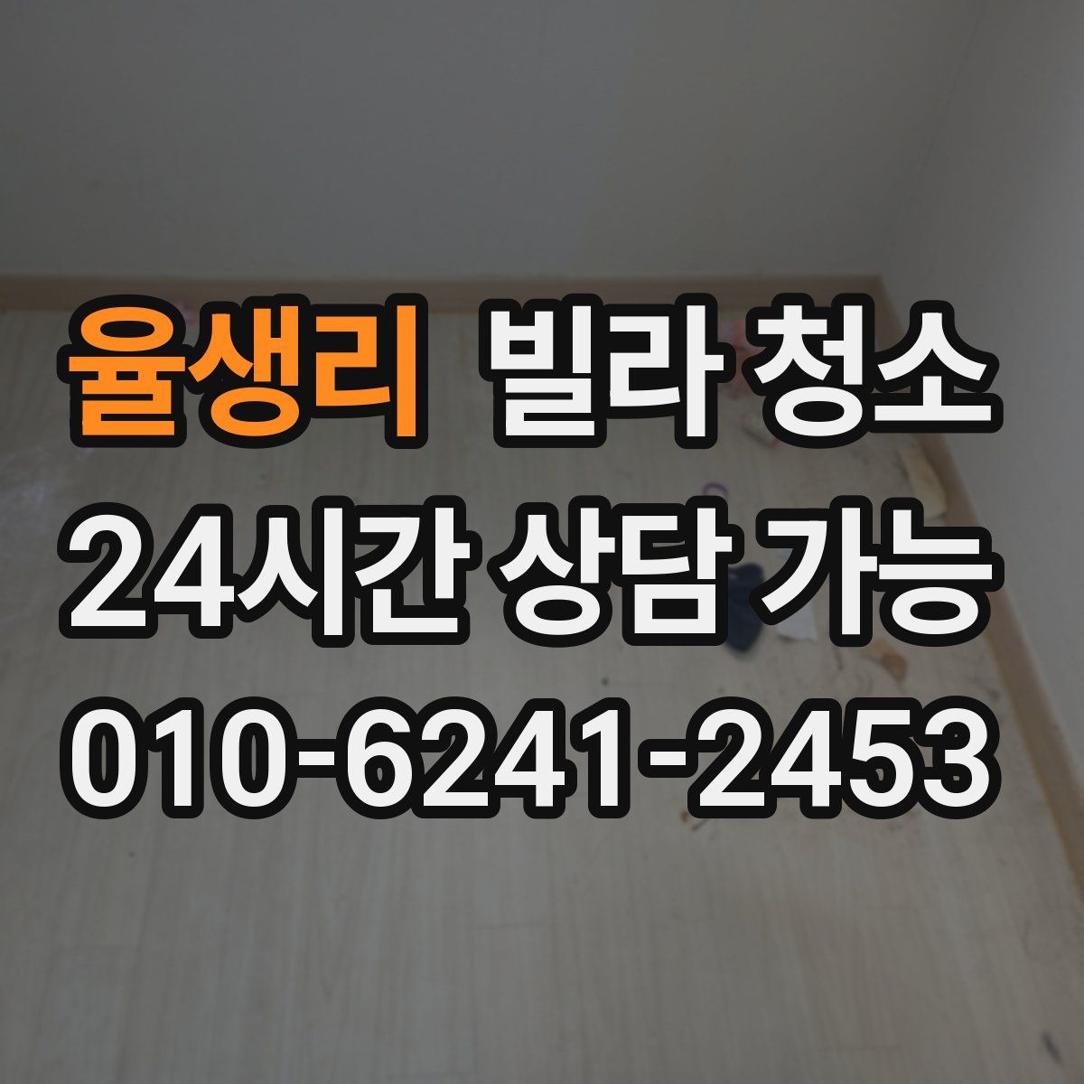 율생리 빌라 청소