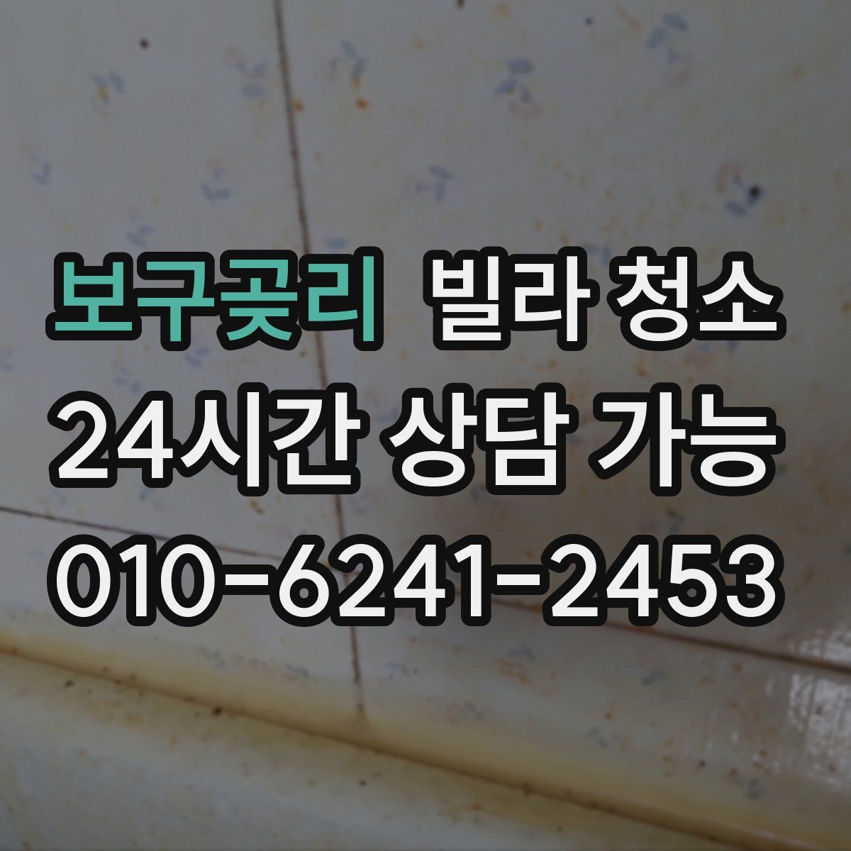 보구곶리 빌라 청소