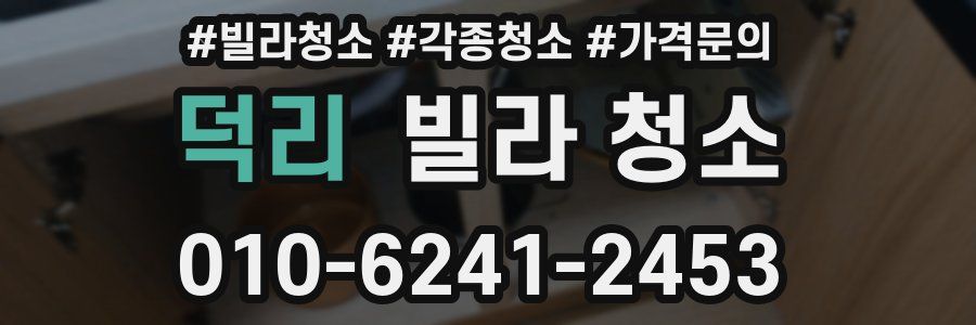 덕리 빌라 청소