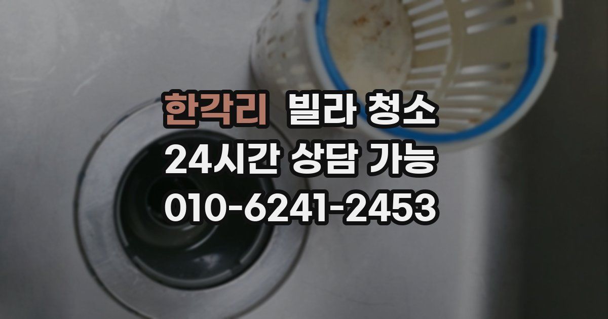 한각리 빌라 청소