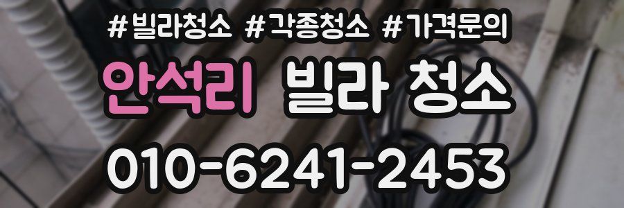 안석리 빌라 청소
