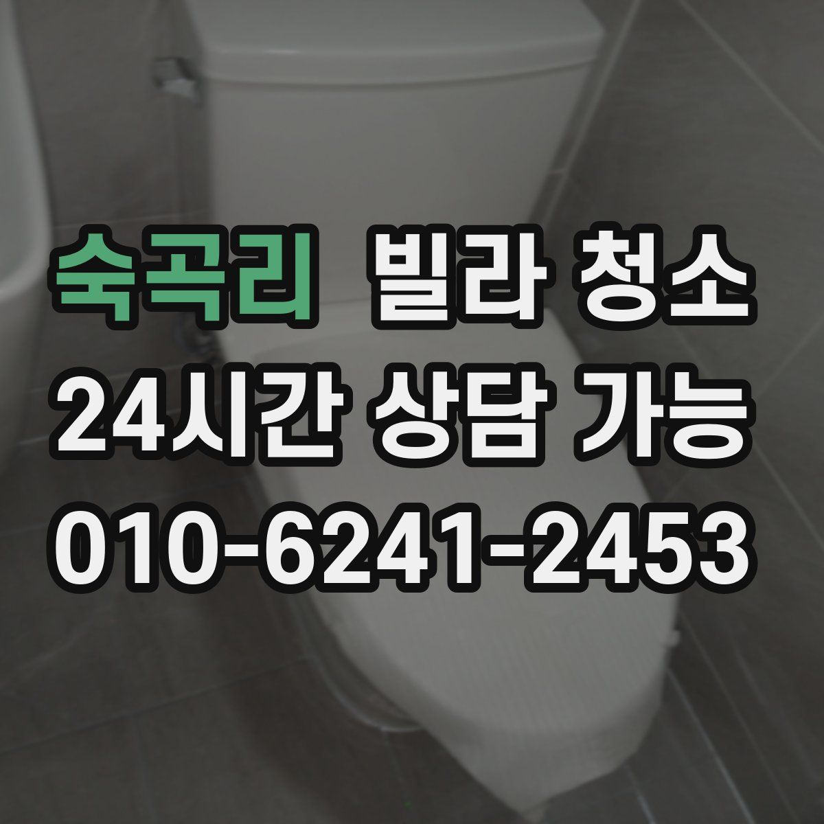 숙곡리 빌라 청소