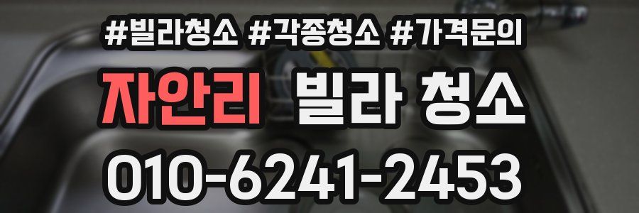 자안리 빌라 청소