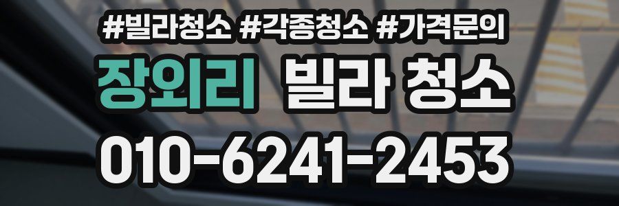 장외리 빌라 청소