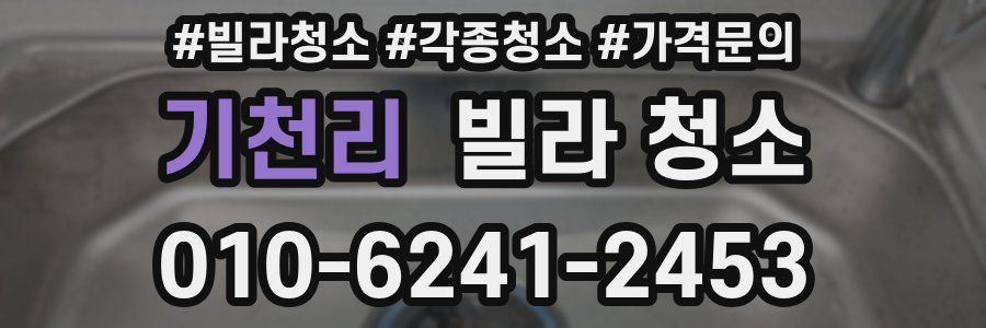 기천리 빌라 청소