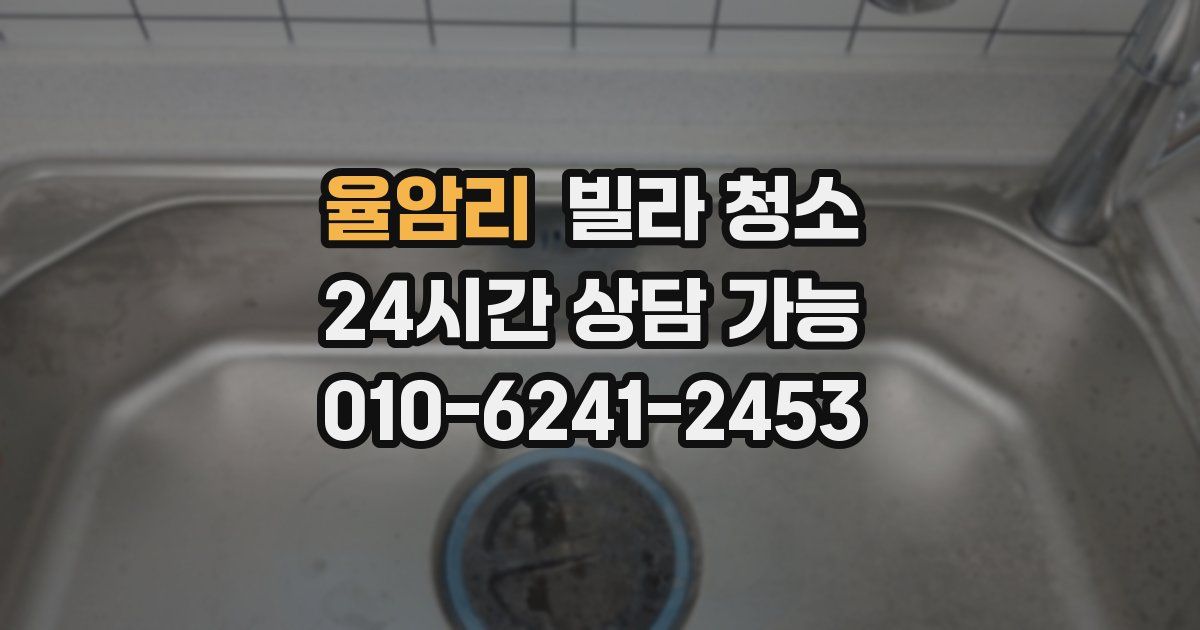 율암리 빌라 청소