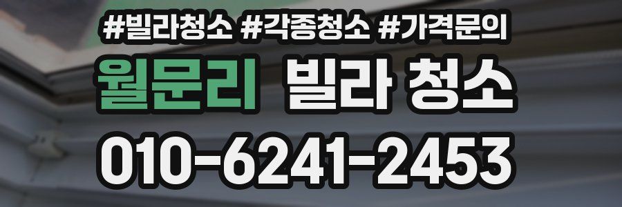 월문리 빌라 청소