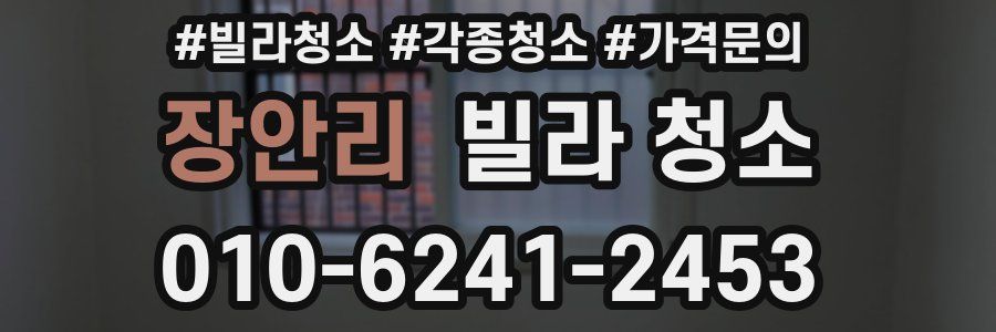 장안리 빌라 청소