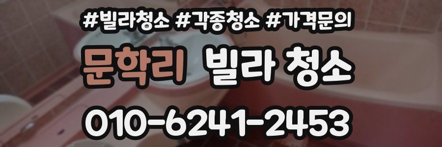 문학리 빌라 청소