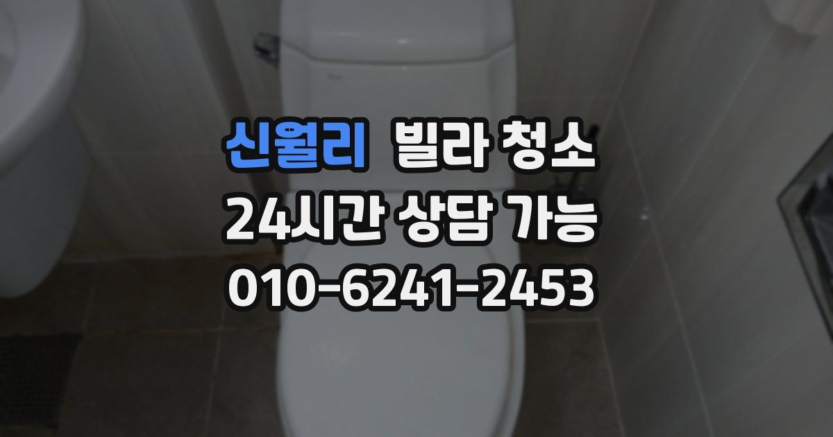 신월리 빌라 청소