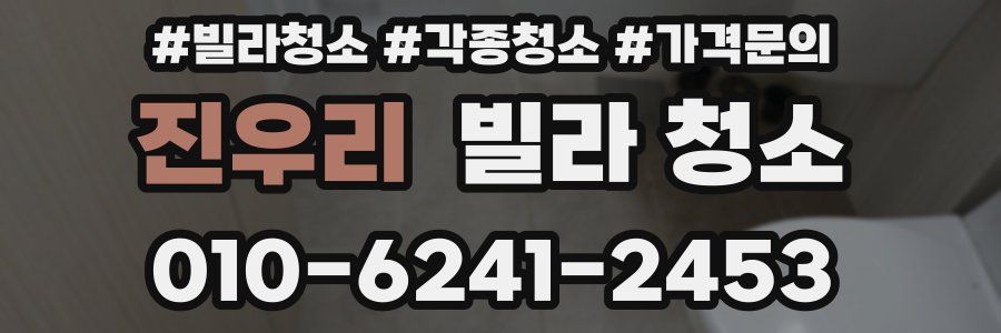 진우리 빌라 청소