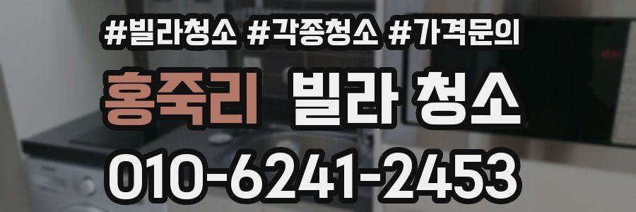 홍죽리 빌라 청소