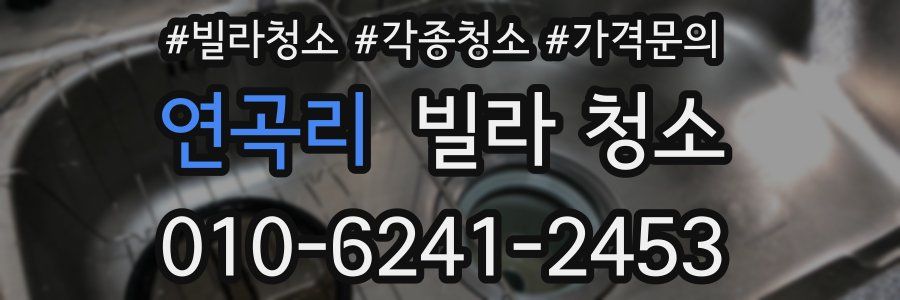 연곡리 빌라 청소