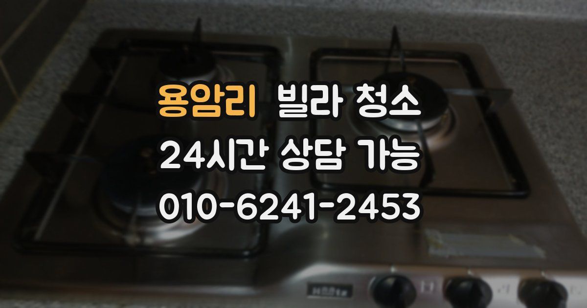 용암리 빌라 청소