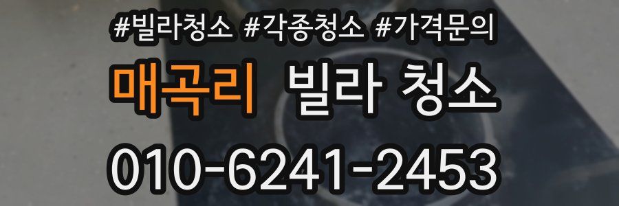 매곡리 빌라 청소