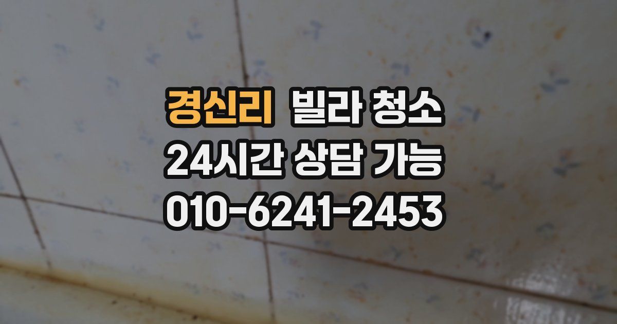 경신리 빌라 청소