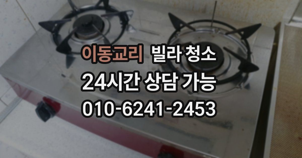 이동교리 빌라 청소