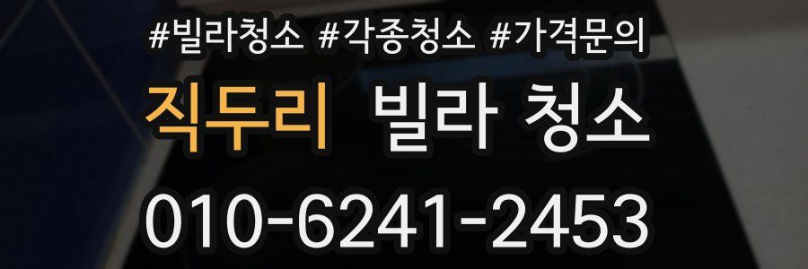 직두리 빌라 청소